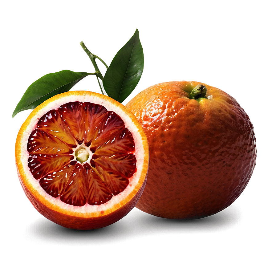 Blood orange segments