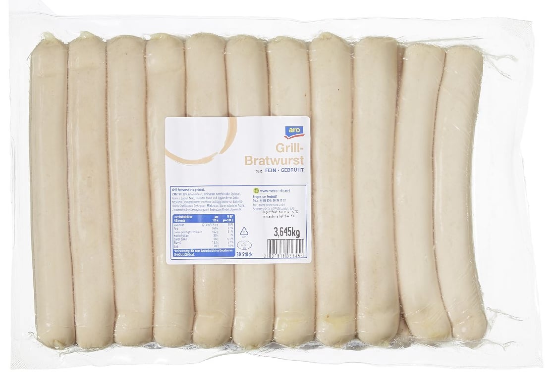 Bratwurst sausage