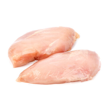 Halal chicken filllet cornfed skin off