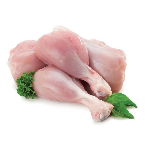 Halal skin off chicken drumsticks