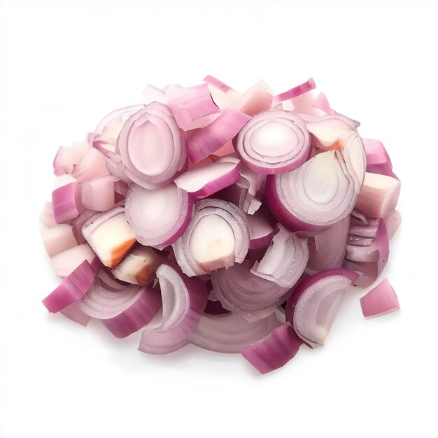 Prepared sliced shallots