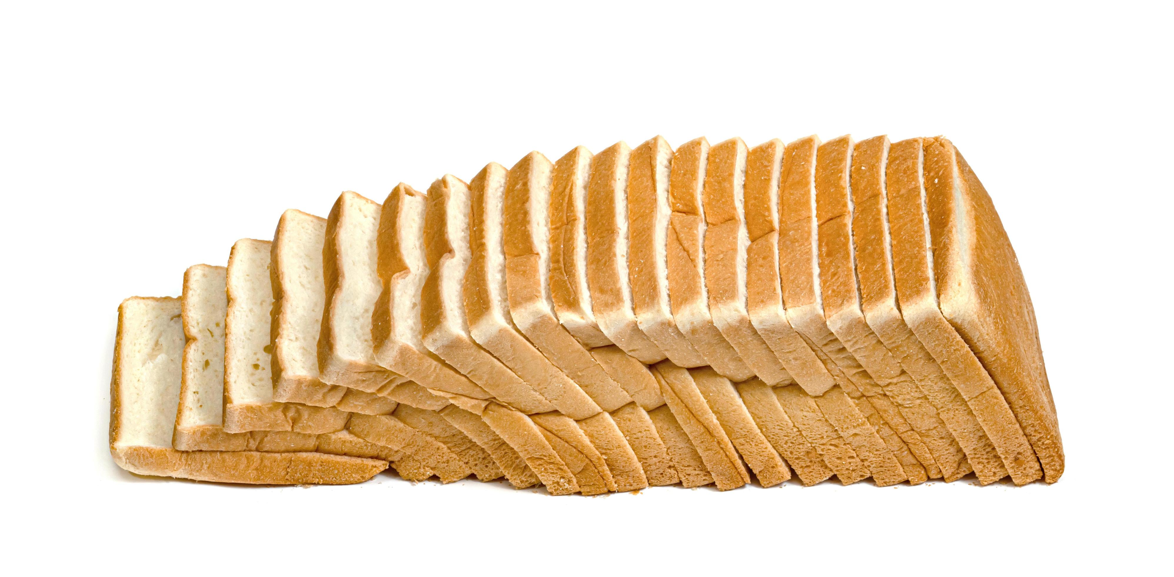 White medium sliced bread