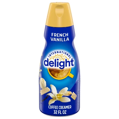 French vanilla coffee creamer International delight