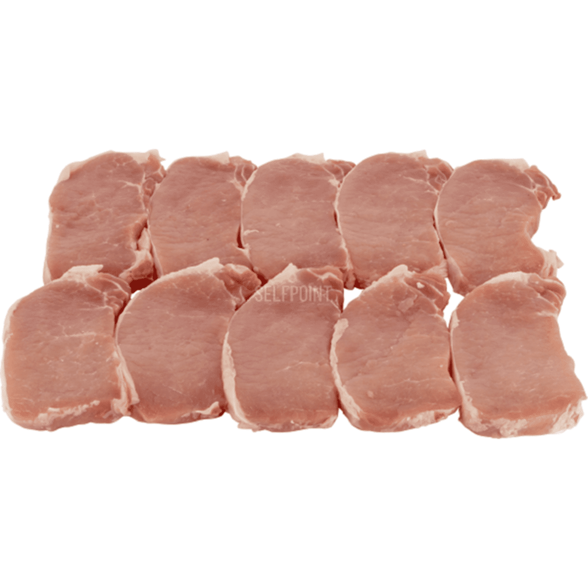 Frozen center cut pork chops