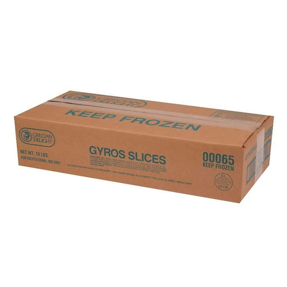 Frozen chicken gyro strips