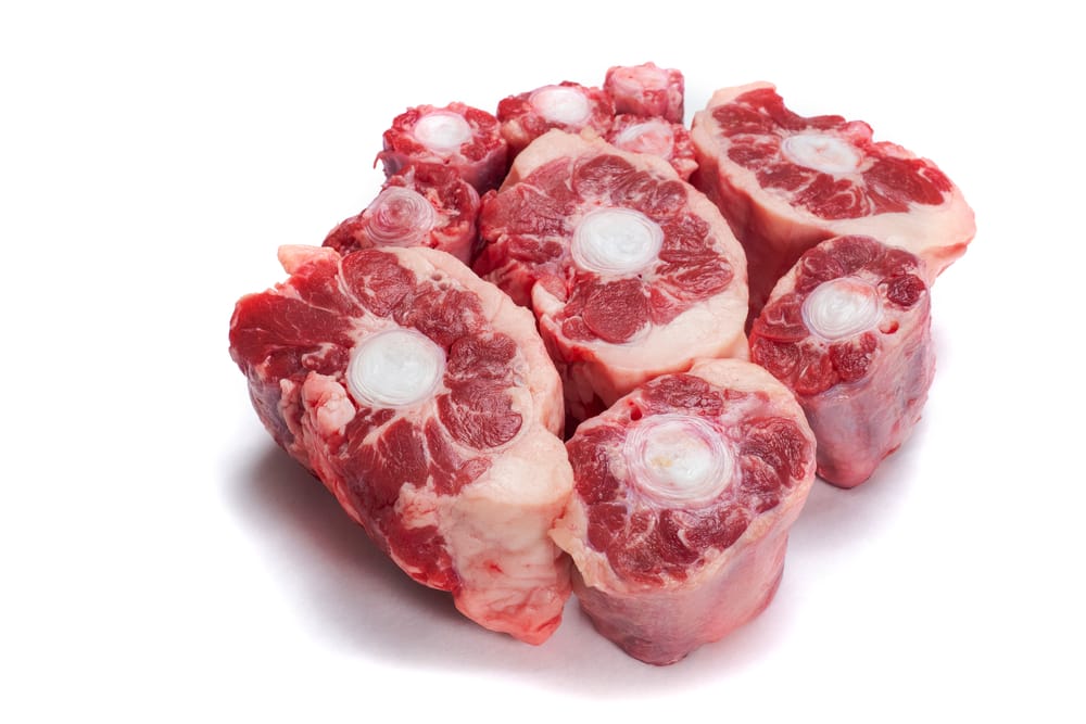 Frozen cut oxtail