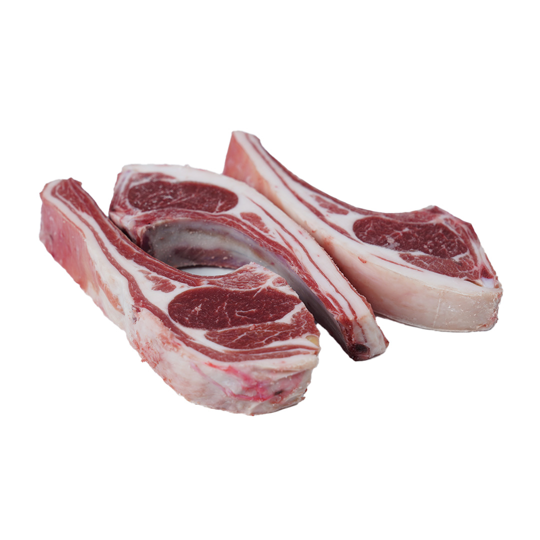 Frozen halal lamb chops
