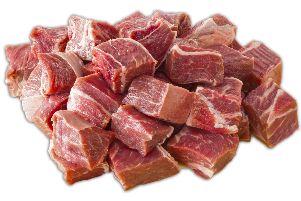 Frozen veal stew