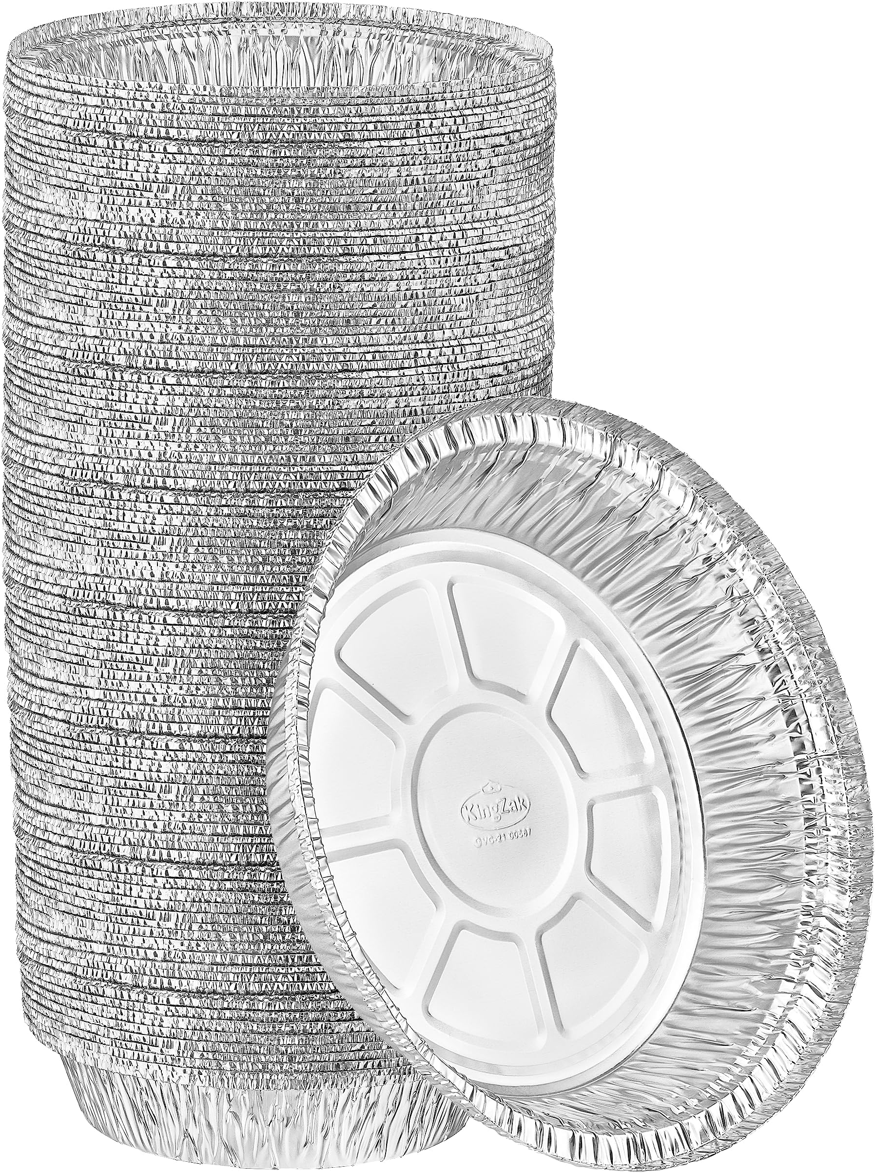 Round aluminum pans