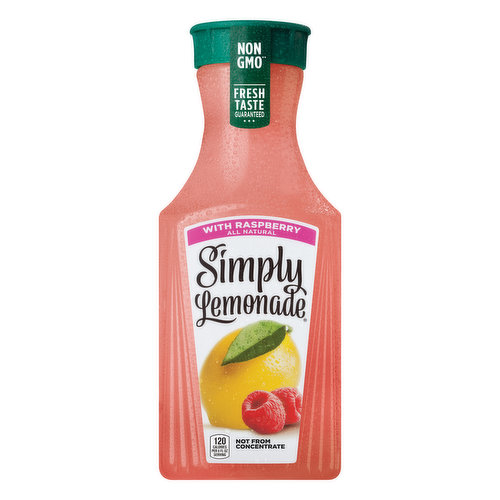 Simply lemonade with raspberry juice 11.5 OZ