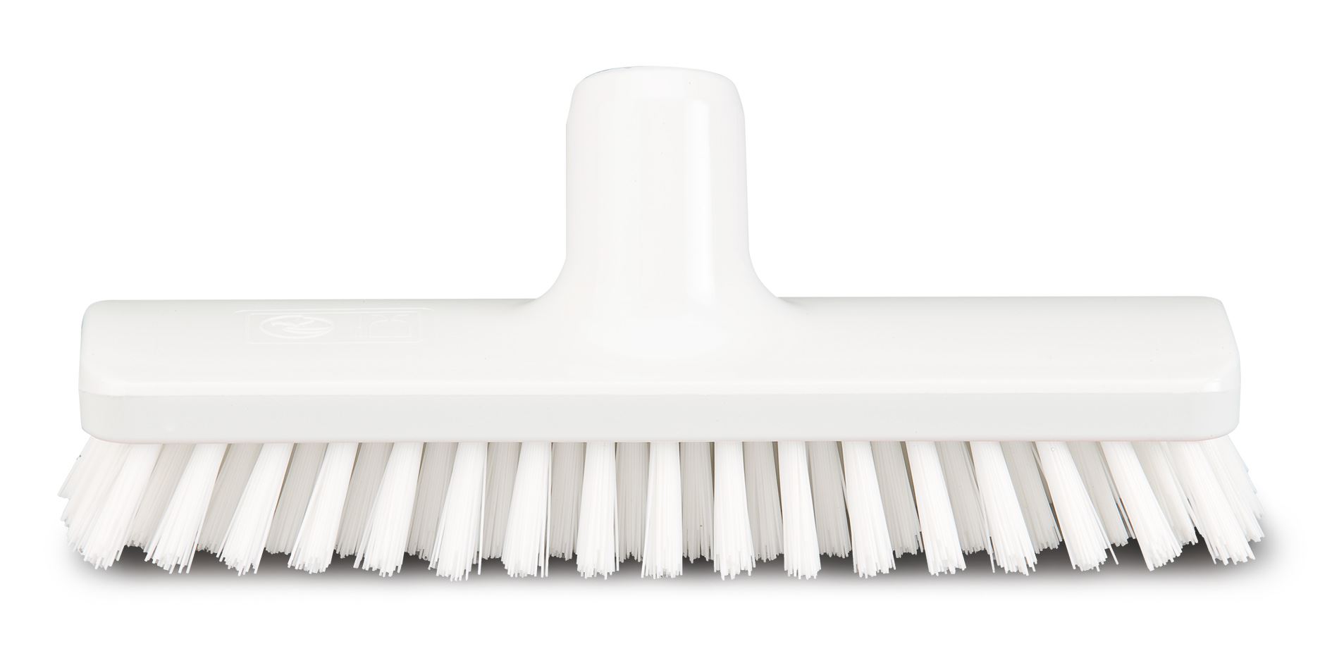 Brosse frottoir nylon blanche 22.5Cm