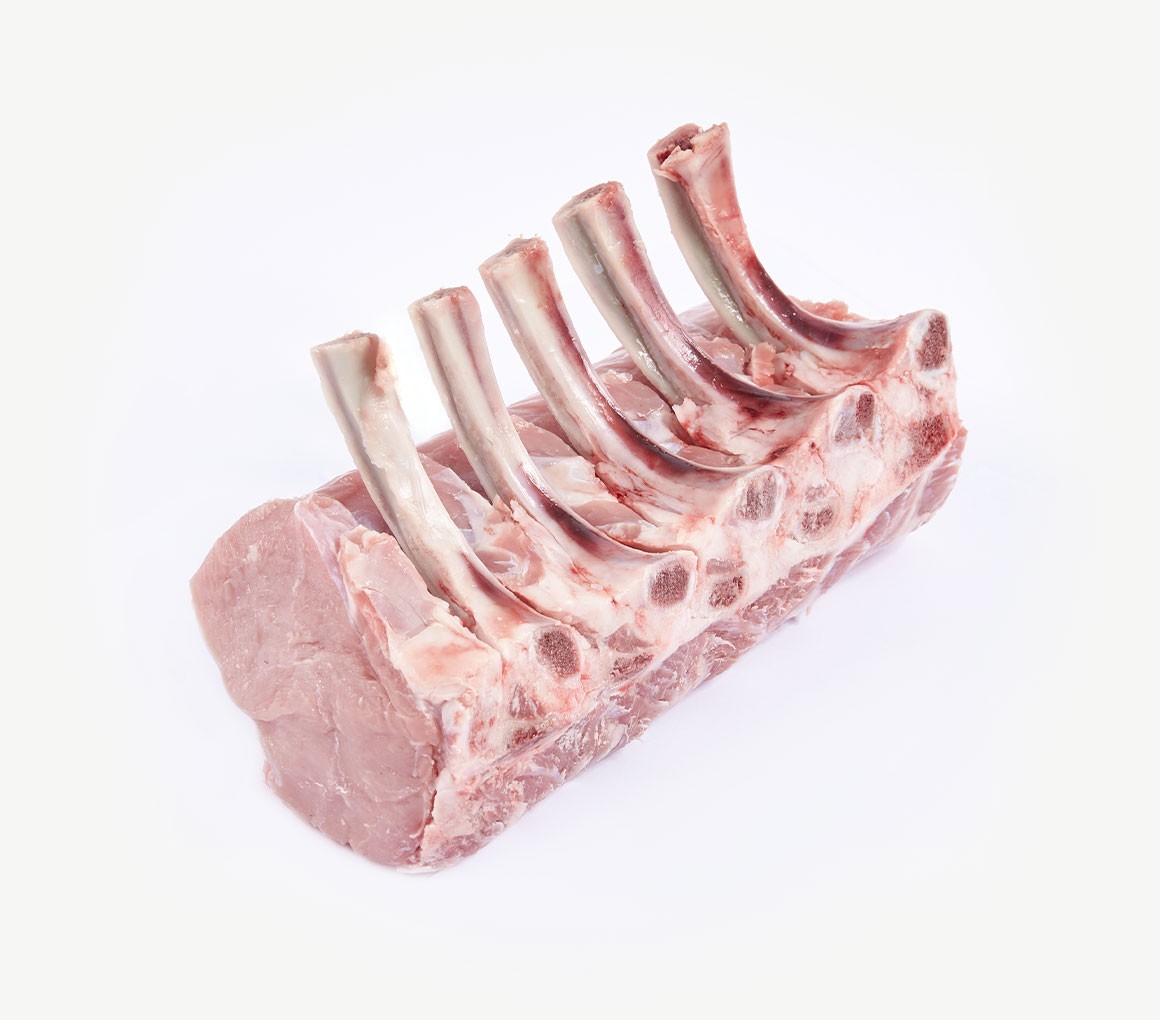 Carré de veau blanc 8 côtes détalonné