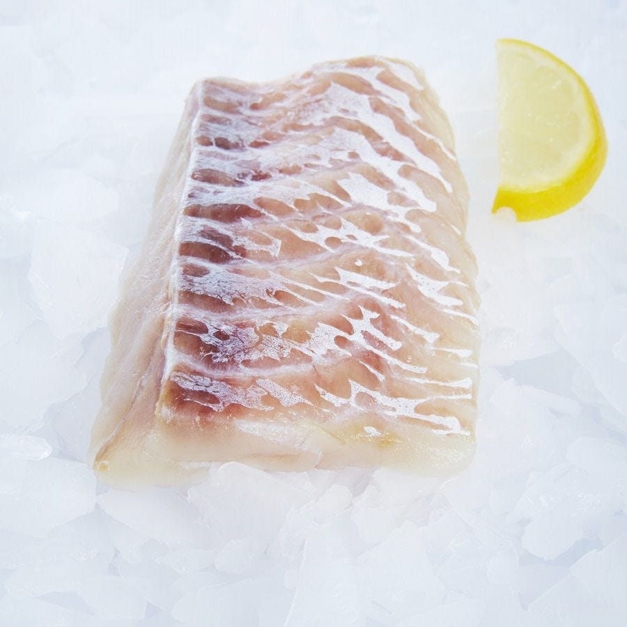 Dos de merlu sans peau sans arêtes du Cap surgelé