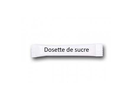 Dosette sucre