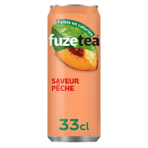 Fuze tea peche slim 33CL