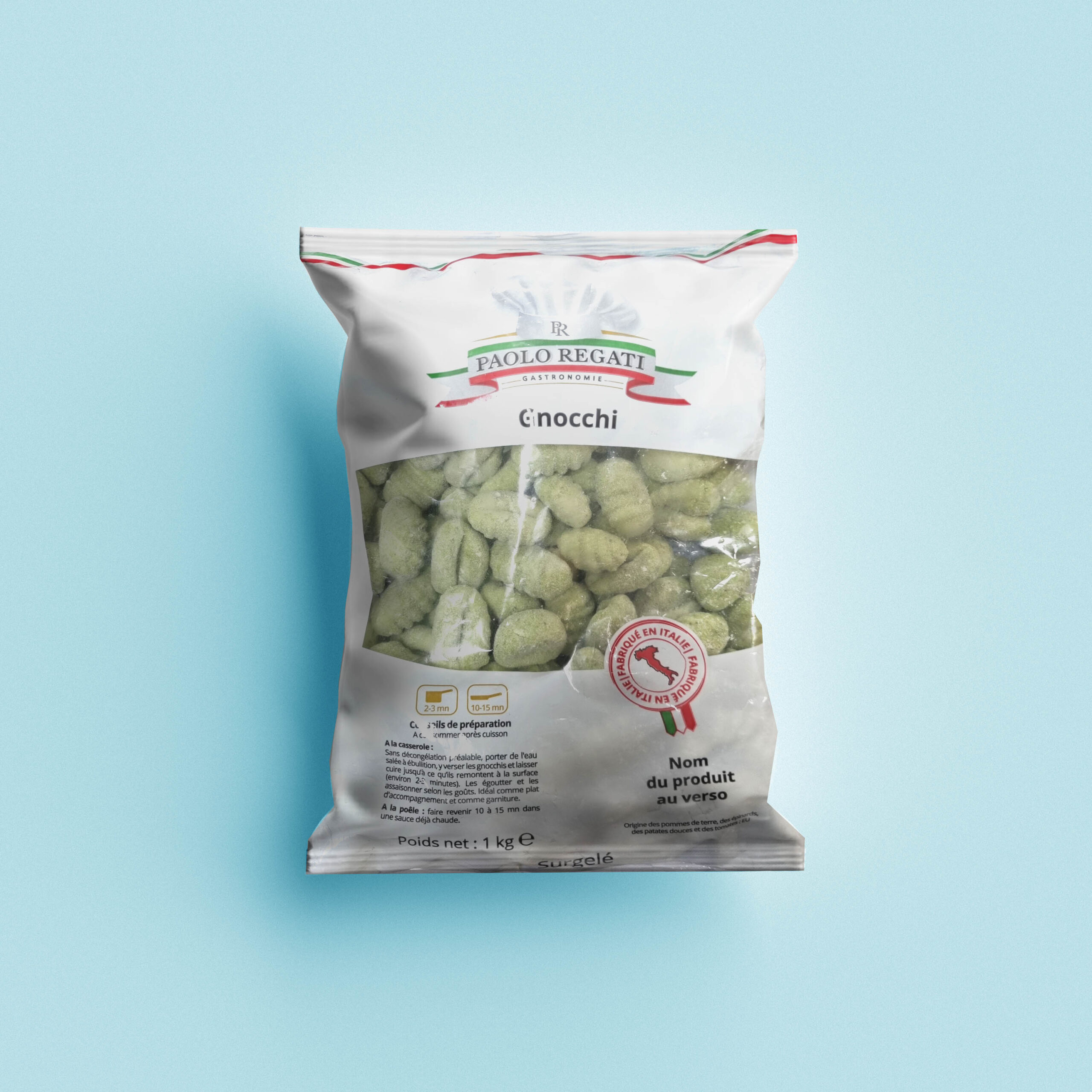 Gnocchis patate douce surgelé