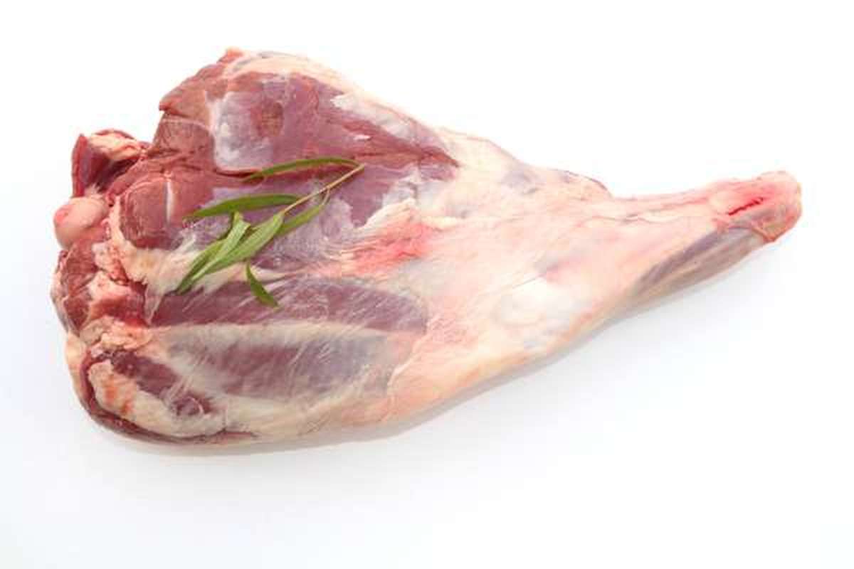 Jarret arrière d'agneau avec os halal