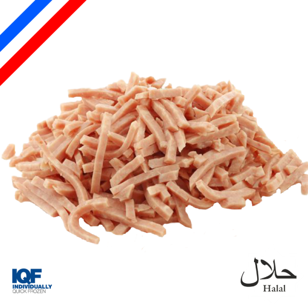 Lardinette de dinde saglam halal surgelé