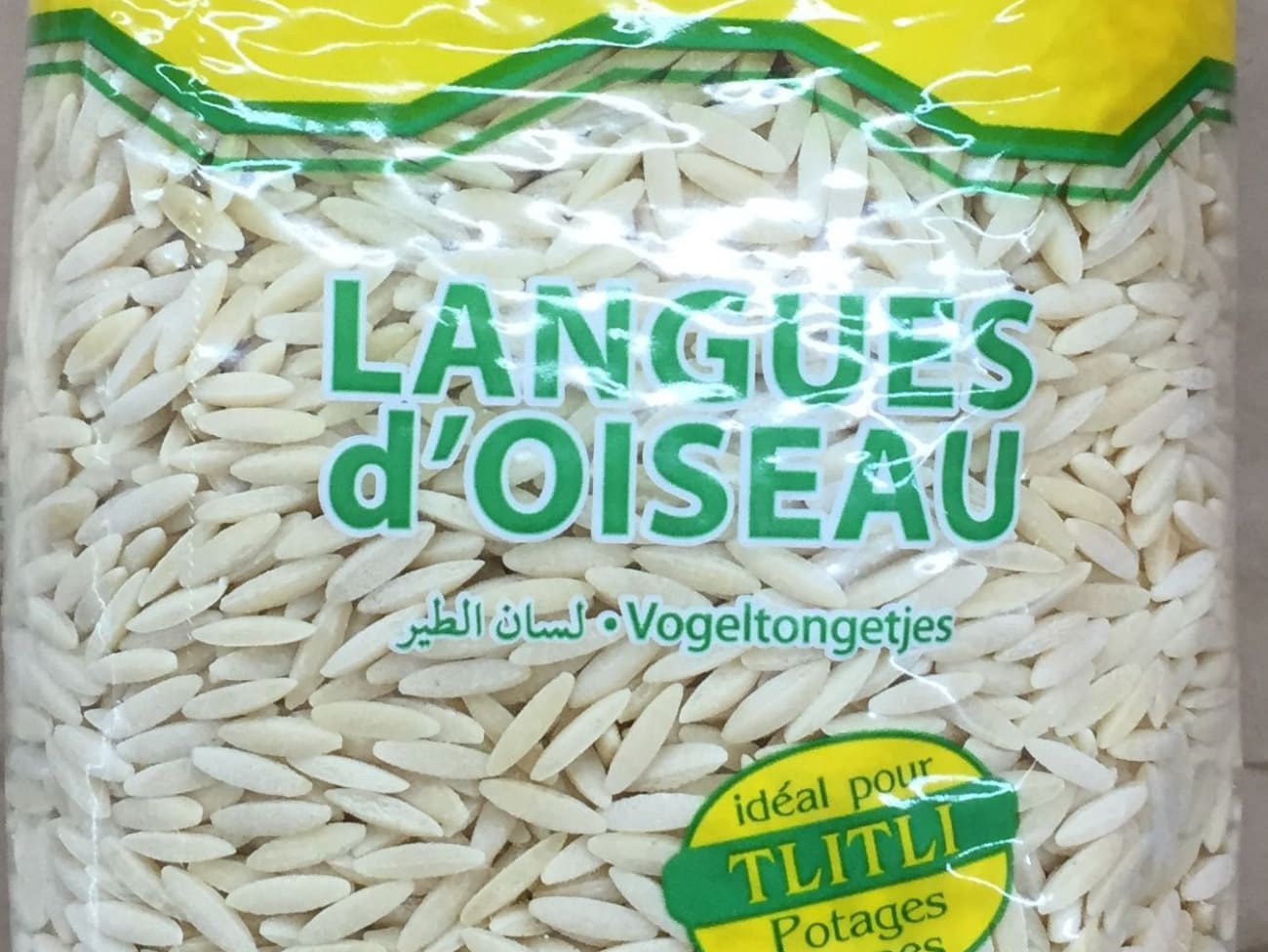 Pate langues d'oiseau