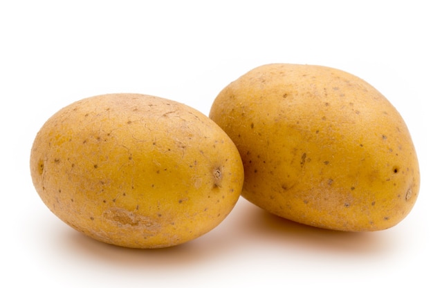 Pomme de terre crue ronde