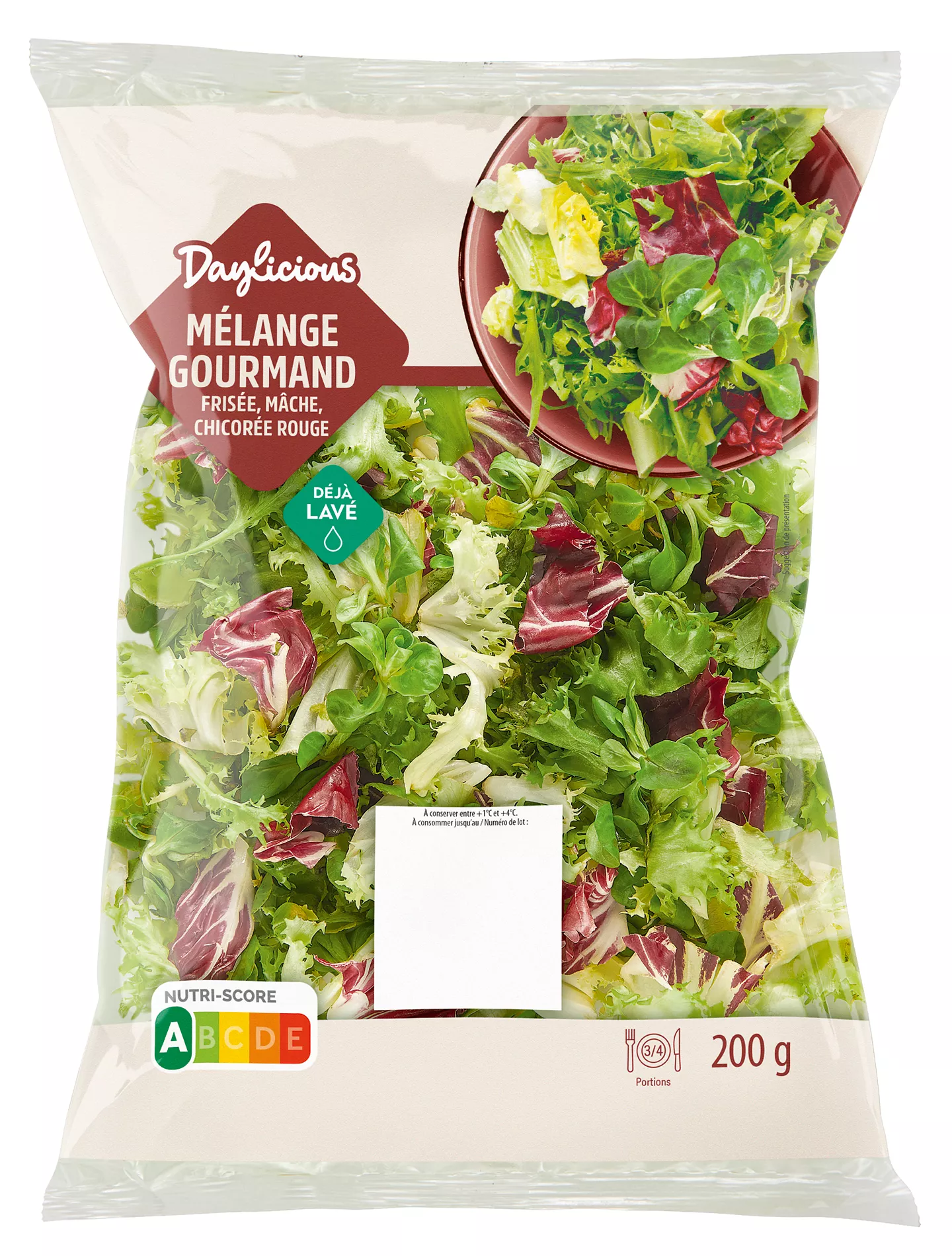 Salade mélange gourmand