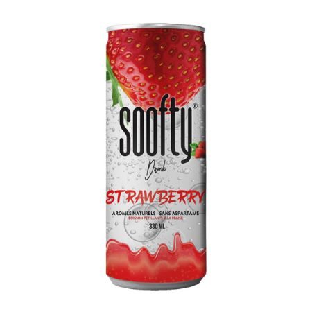 Soofty drink fraise 33CL