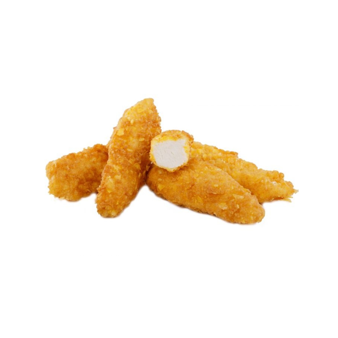 Tenders de colin d’Alaska cornflakes surgelé