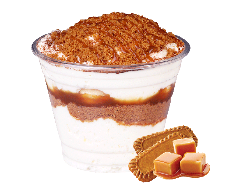 Tiramisu chocolat caramel surgelé